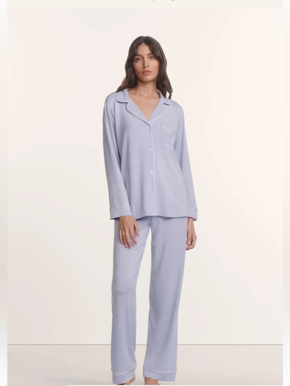 {eberjey} Gisele Long Sleeve Pajama Set